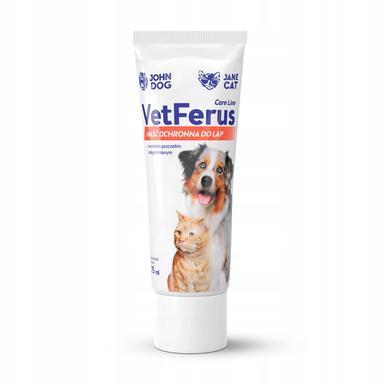 Maść ochronna do łap dla psa i kota VetFerus Care Line 75 ml