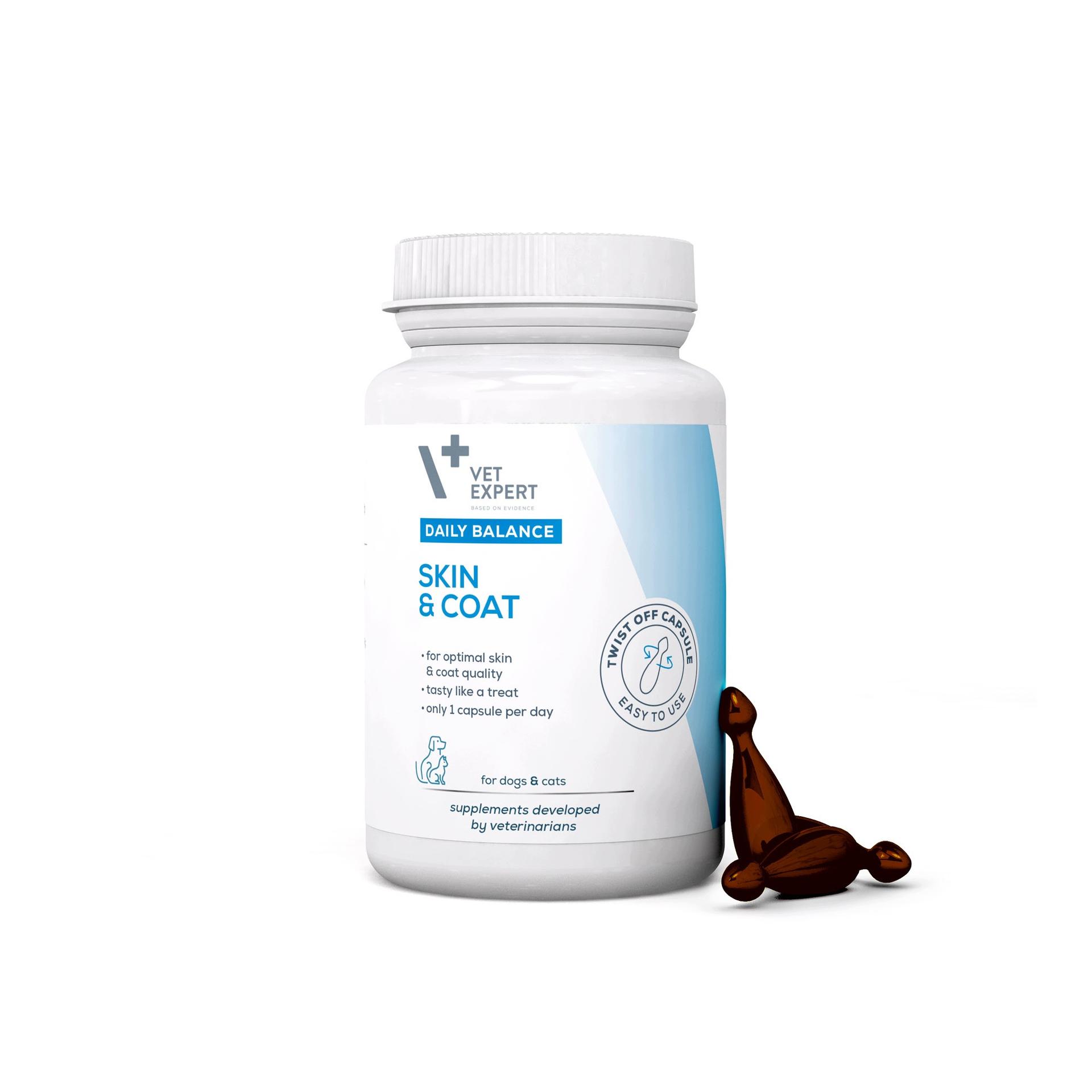 Vet Expert Skin&amp;coat (50 kaps. Toff)