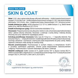 Vet Expert Skin&amp;coat (50 kaps. Toff)