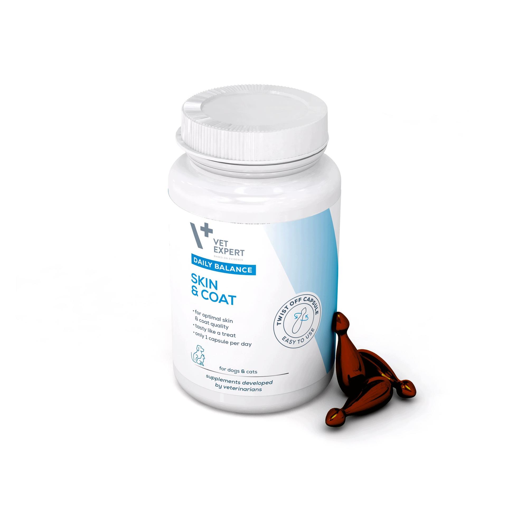 Vet Expert Skin&amp;coat (50 kaps. Toff)