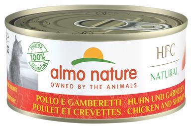 ALMO HFC-NATURAL-KURCZAK Z KREWETKAMI 150g