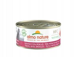 ALMO HFC NATURAL-TUŃCZYK Z KREWETKAMI 150g