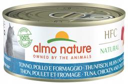 ALMO HFC-NATURAL TUŃCZYK/ KURCZAK/SER 150g