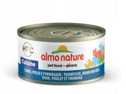 ALMO HFC-NATURAL TUŃCZYK/ KURCZAK/SER 150g