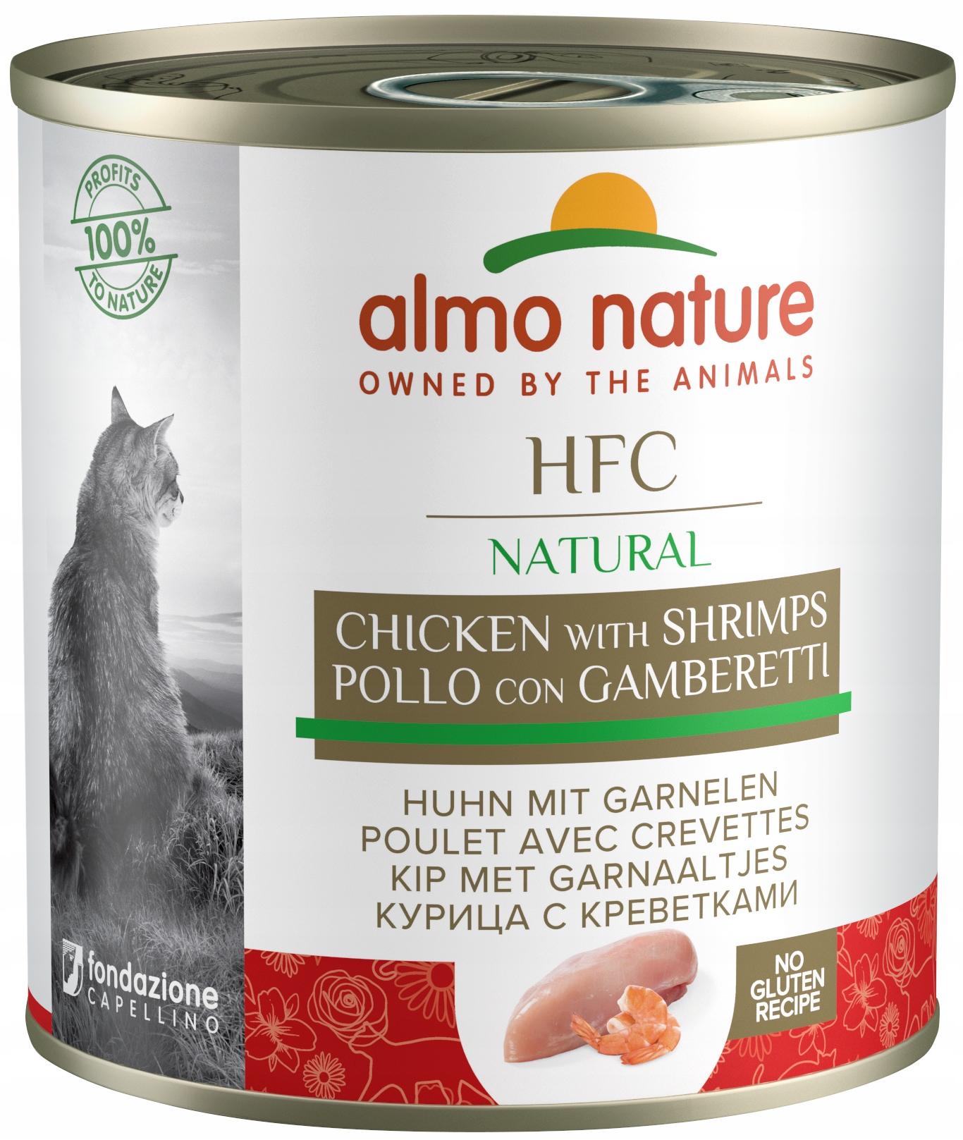 ALMO HFC-KURCZAK/KREWETKI 280g