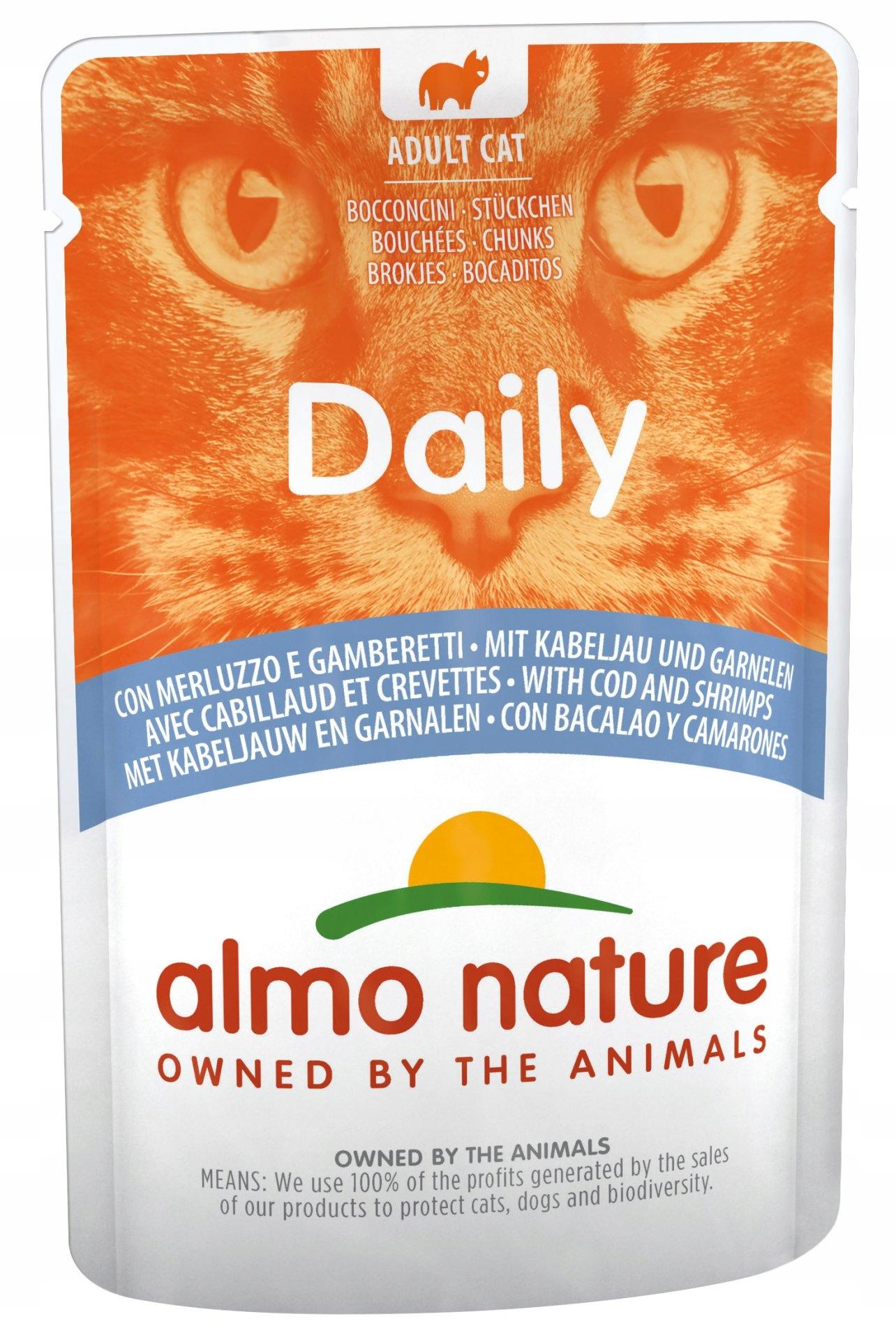 ALMO DAILY DORSZ/KREWETKI 70g