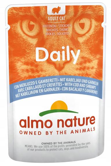 ALMO DAILY DORSZ/KREWETKI 70g