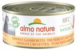 ALMO HFC NATURAL-TUŃCZYK Z KREWETKAMI 150g