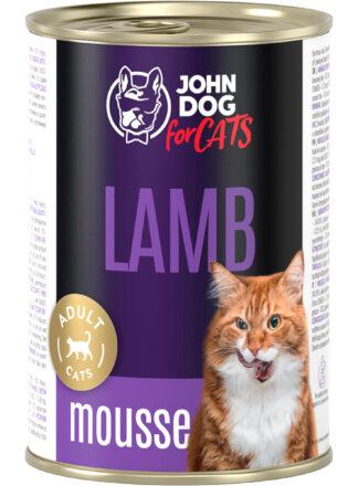 John Dog for Cats Mus Jagnięcina 400 g John Dog for Cats Mus Jagnięcina 400 g