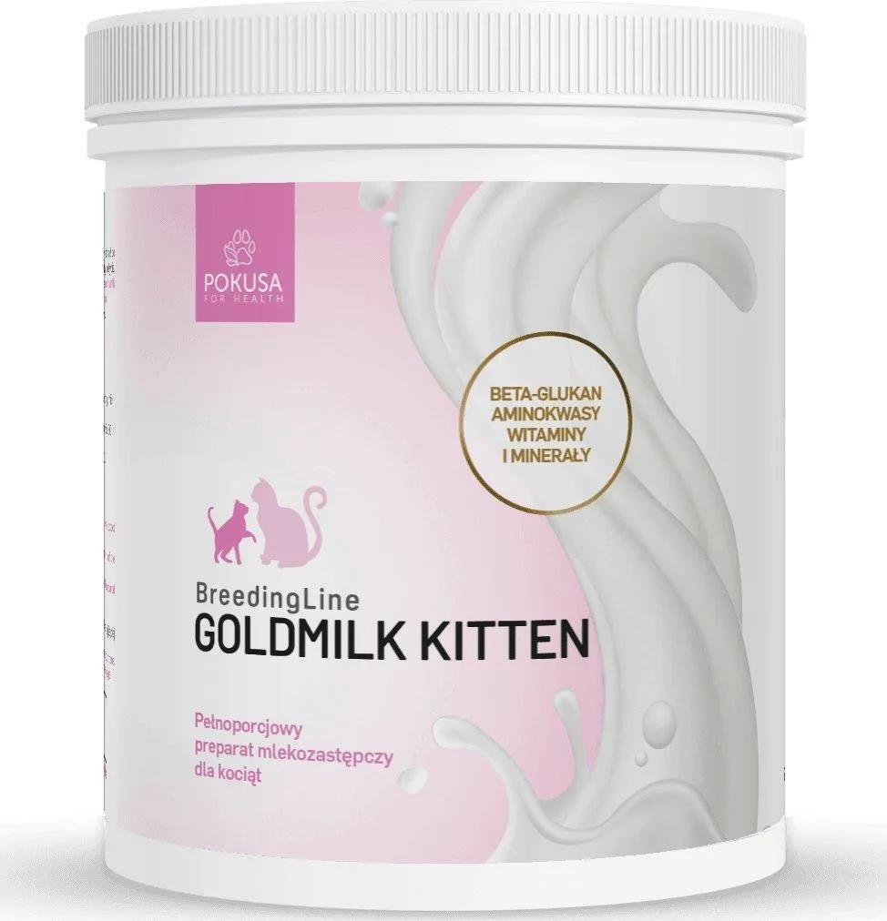 POKUSA mleko dla kociąt GOLDMILK Kitten 250g kotki POKUSA mleko dla kociąt GOLDMILK Kitten 250g kotki