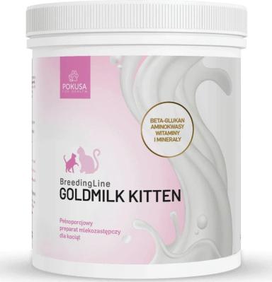 POKUSA mleko dla kociąt GOLDMILK Kitten 250g kotki POKUSA mleko dla kociąt GOLDMILK Kitten 250g kotki