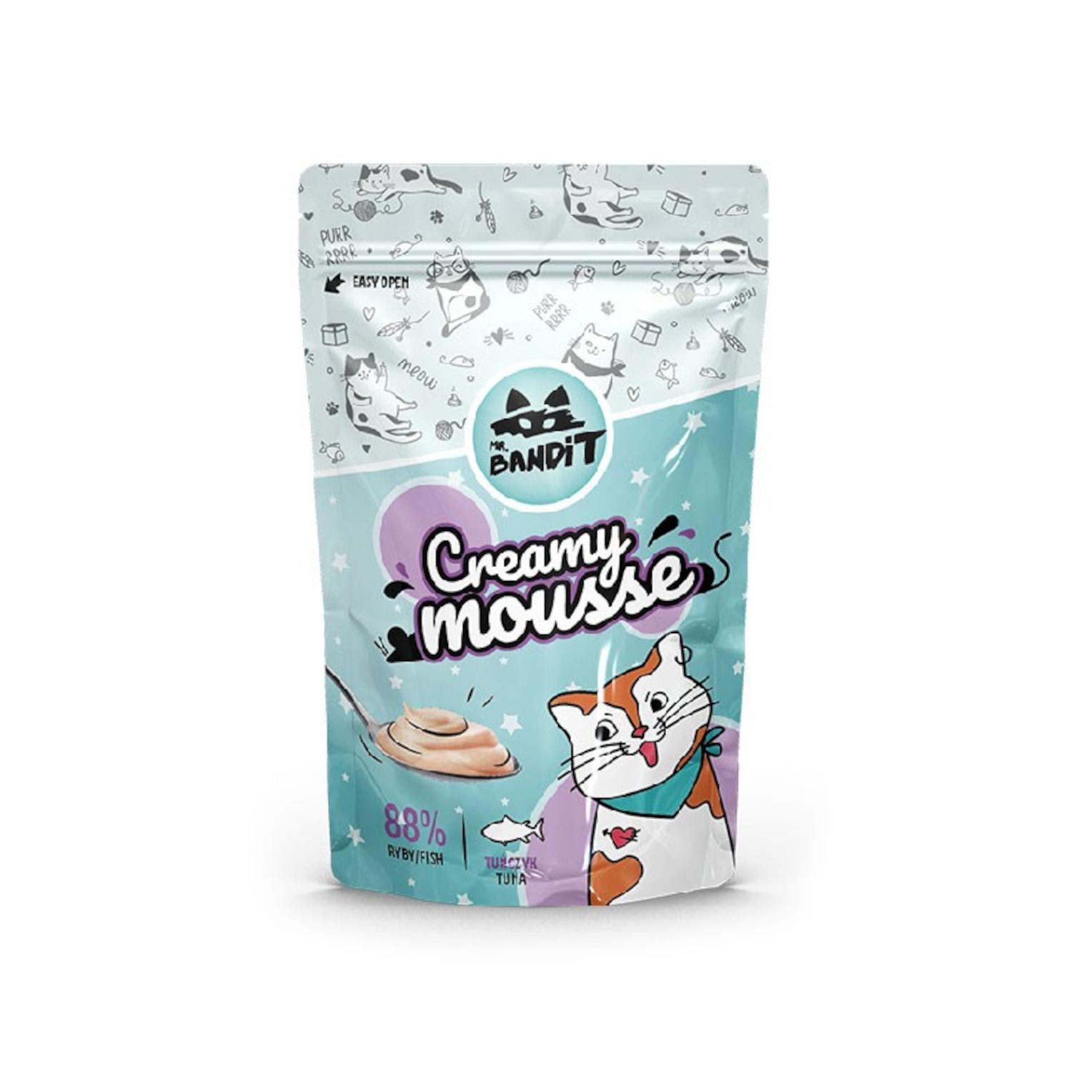 MR. BANDIT CAT – CREAMY MOUSSE TUŃCZYK – 60g MR. BANDIT CAT – CREAMY MOUSSE TUŃCZYK – 60g