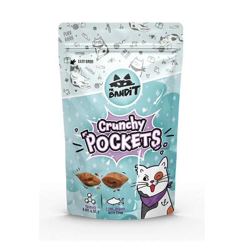 Mr. Bandit Crunchy Pockets z tuńczykiem SMACZKI DLA KOTA 40g Mr. Bandit Crunchy Pockets z tuńczykiem SMACZKI DLA KOTA 40g