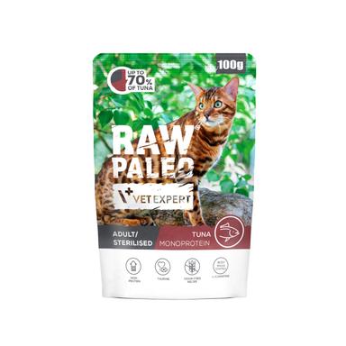 RAW PALEO ADULT/STERILISED CAT TUNA 100g NADWAGA/STERYLIZACJA – tuńczyk RAW PALEO ADULT/STERILISED CAT TUNA 100g NADWAGA/STERYLIZACJA – tuńczyk