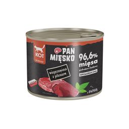Pan Mięsko mokra karma dla KOTA Wieprzowina z jeleniem 200g Pan Mięsko mokra karma dla KOTA Wieprzowina z jeleniem 200g