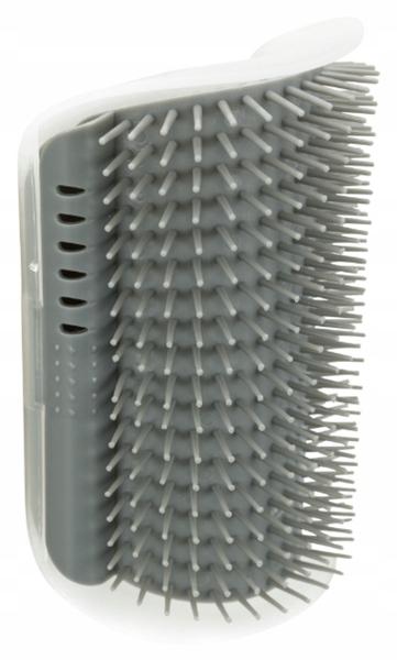 Szczotka narożna dla kotów szara Szczotka narożna dla kotów szara