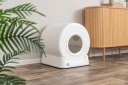 TRIXIE Smart Cat – kuweta automatyczna – 51 × 56 × 54 cm, biała, dla kota TRIXIE Smart Cat – kuweta automatyczna – 51 × 56 × 54 cm, biała, dla kota