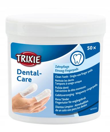 Dental Care czyste zęby nakładki na palce, 50 szt Dental Care czyste zęby nakładki na palce, 50 szt