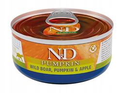 N&D CAT WILD BOAR, PUMPKIN & APPLE 70 GR N&D CAT WILD BOAR, PUMPKIN & APPLE 70 GR