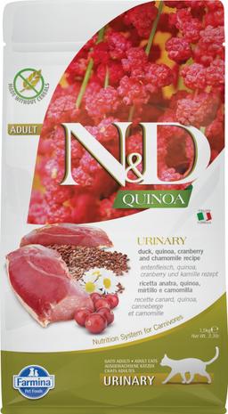 N&D CAT QUINOA URINARY DUCK, CRANBERRY ADULT KG 1,5 N&D CAT QUINOA URINARY DUCK, CRANBERRY ADULT KG 1,5
