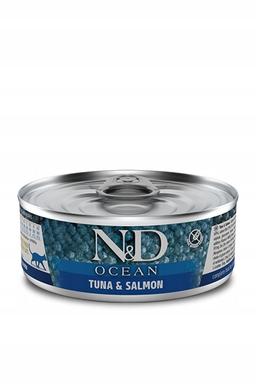 N&D CAT OCEAN TUNA & SALMON 70 GR N&D CAT OCEAN TUNA & SALMON 70 GR
