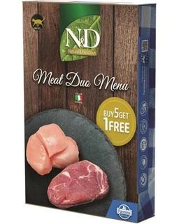 N&D NATURAL MEAT DUO MENU 6 PCS N&D NATURAL MEAT DUO MENU 6 PCS