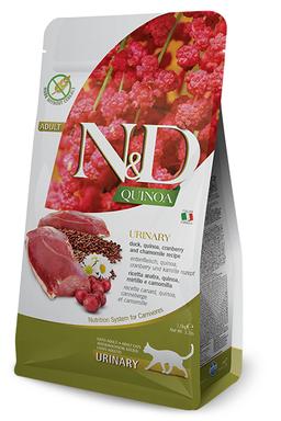 N&D CAT QUINOA URINARY DUCK, CRANBERRY ADULT KG 1,5 N&D CAT QUINOA URINARY DUCK, CRANBERRY ADULT KG 1,5