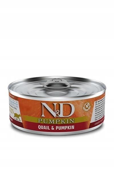 N&D CAT QUAIL & PUMPKIN 70 GR N&D CAT QUAIL & PUMPKIN 70 GR