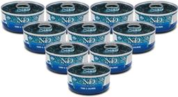 N&D CAT OCEAN TUNA & SALMON 70 GR N&D CAT OCEAN TUNA & SALMON 70 GR