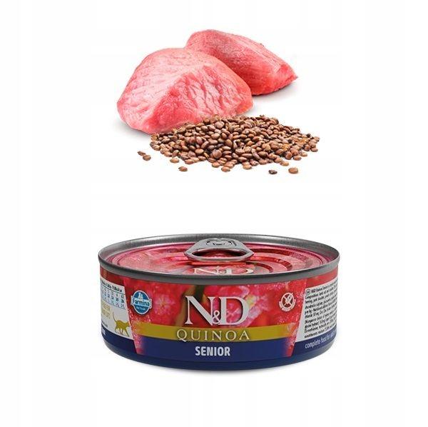 N&D CAT QUINOA SENIOR 80 GR N&D CAT QUINOA SENIOR 80 GR