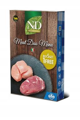 N&D NATURAL MEAT DUO MENU 6 PCS N&D NATURAL MEAT DUO MENU 6 PCS