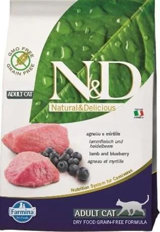N&D PRIME CAT LAMB & BLUEBERRY ADULT 300G N&D PRIME CAT LAMB & BLUEBERRY ADULT 300G