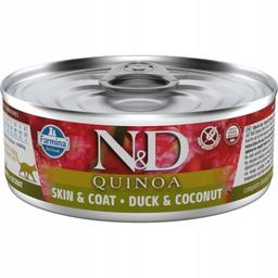 N&D CAT QUINOA DUCK & COCONUT 80 GR N&D CAT QUINOA DUCK & COCONUT 80 GR