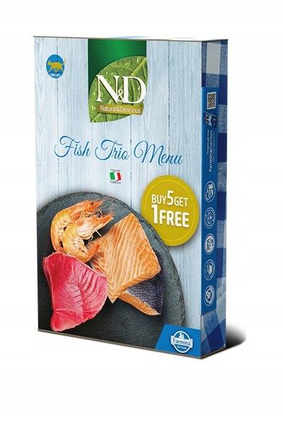 N&D NATURAL FISH TRIO MENU 6 PCS N&D NATURAL FISH TRIO MENU 6 PCS