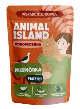 Aniaml Island Saszetka dla kota MONO Przepiórka 100g Aniaml Island Saszetka dla kota MONO Przepiórka 100g