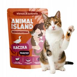 Animal Island Saszetka dla kota MONO Kaczka 100g Animal Island Saszetka dla kota MONO Kaczka 100g