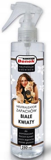 Super Benek Neutralizator Białe Kwiaty spray 250 ml Super Benek Neutralizator Białe Kwiaty spray 250 ml