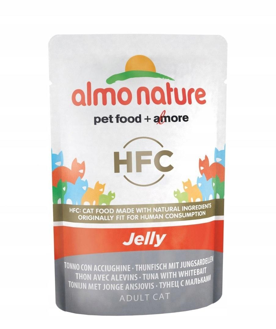 ALMO HFC JELLY TUŃCZYKI MŁ SARDYNKI 55g ALMO HFC JELLY TUŃCZYKI MŁ SARDYNKI 55g