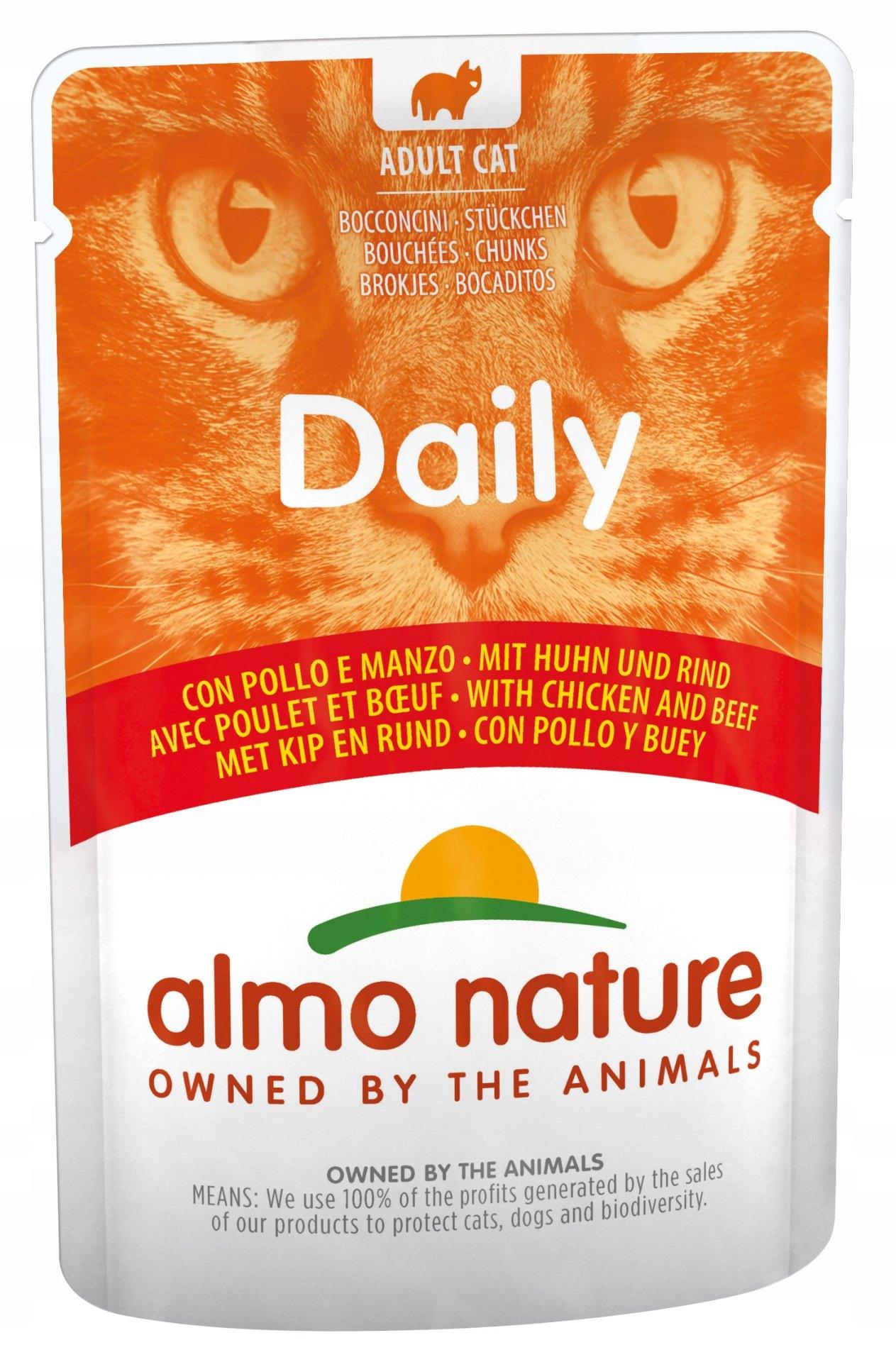 ALMO DAILY KURCZAK/WOŁOWINA 70g ALMO DAILY KURCZAK/WOŁOWINA 70g