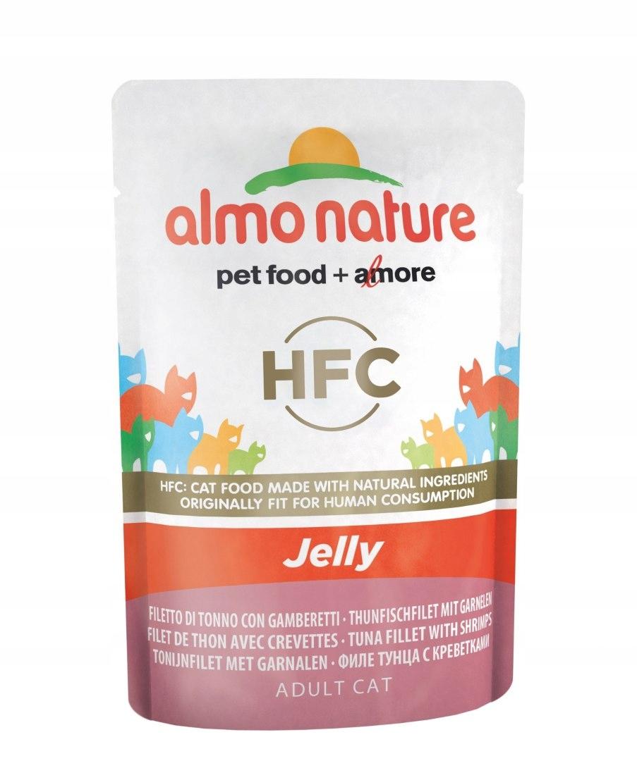ALMO HFC JELLY TUŃCZYK/KREWETKI 55g ALMO HFC JELLY TUŃCZYK/KREWETKI 55g