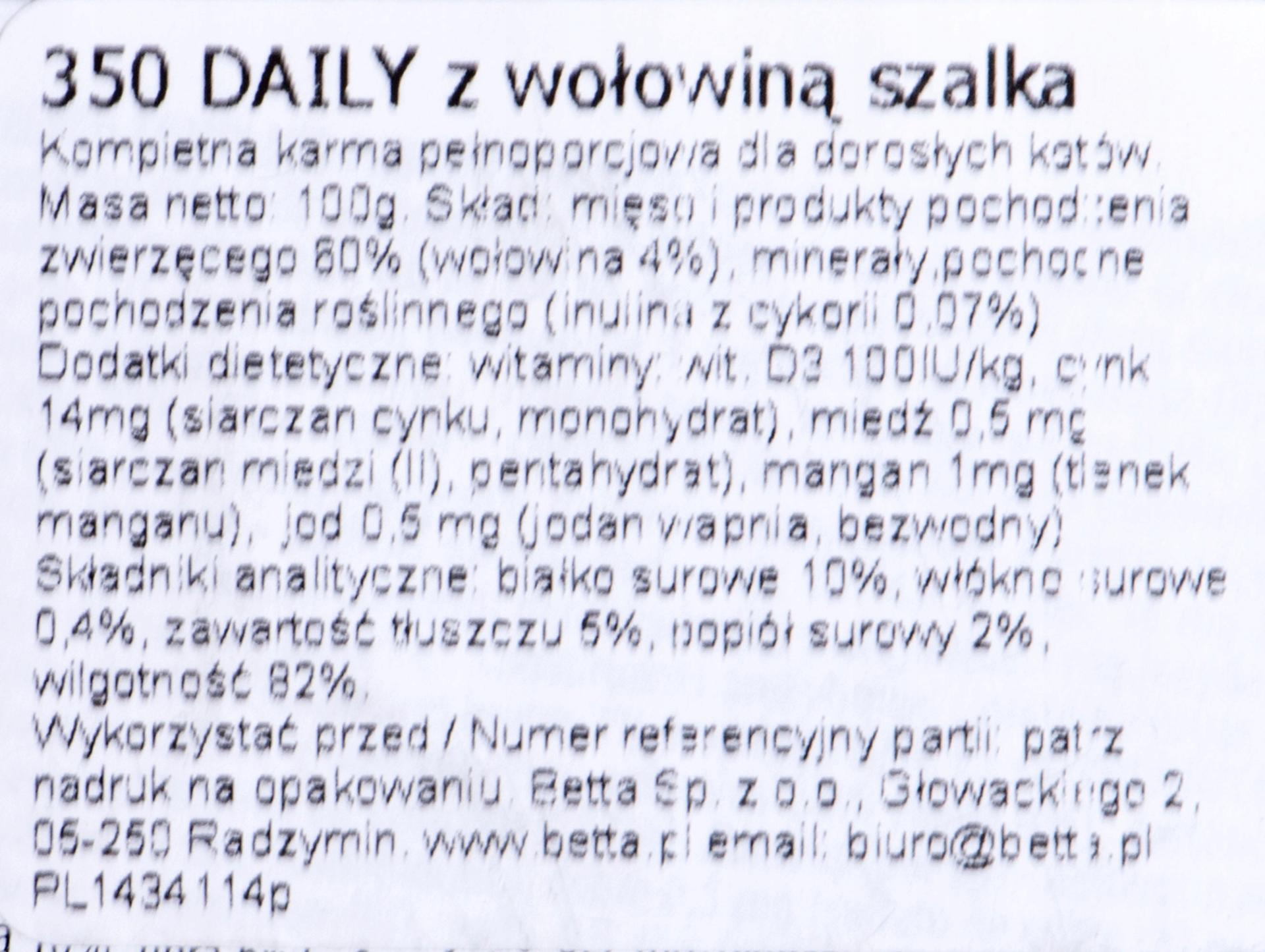 ALMO DAILY WOŁOWINA 100g ALMO DAILY WOŁOWINA 100g