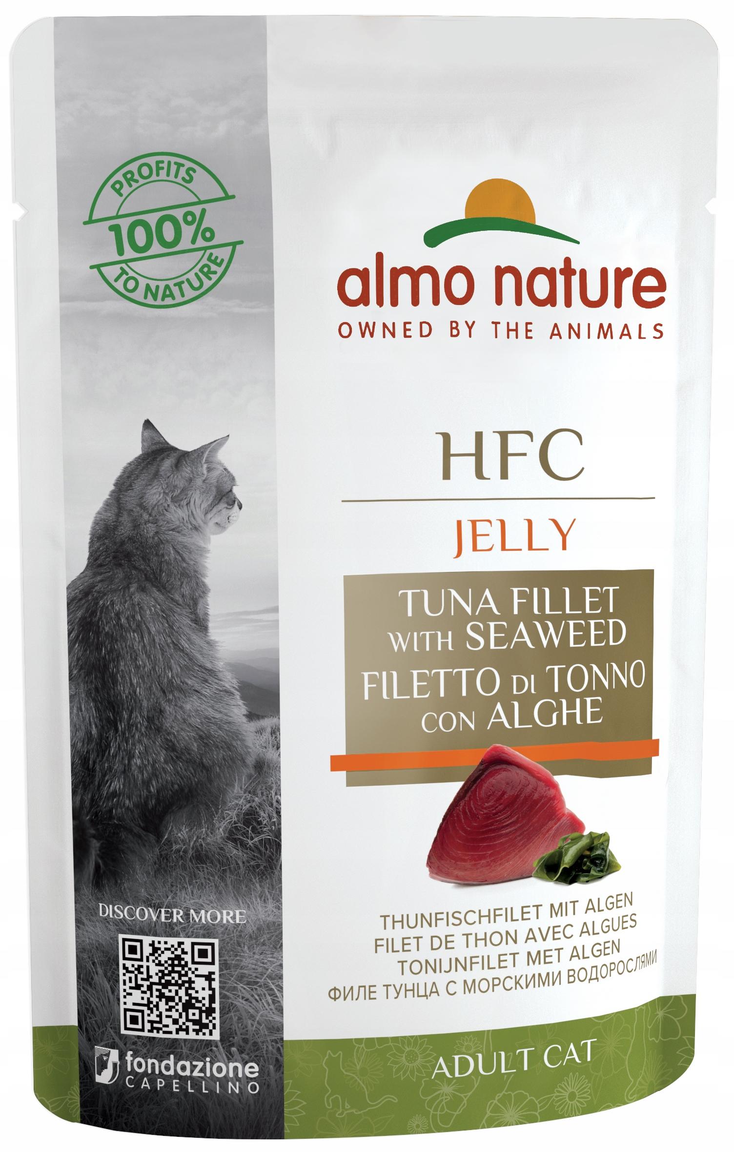 ALMO HFC JELLY TUŃCZYK/ALGI 55g ALMO HFC JELLY TUŃCZYK/ALGI 55g