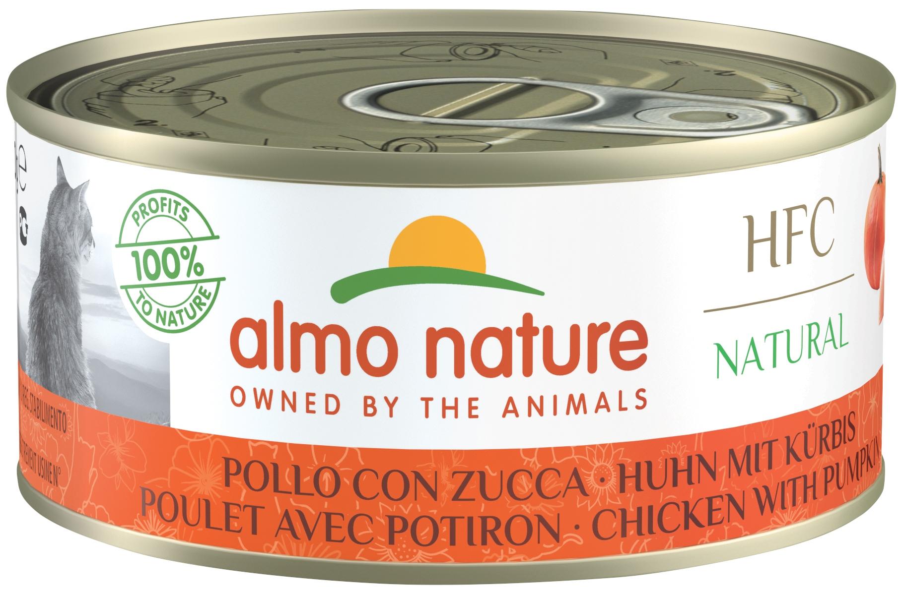 ALMO HFC-NATURAL-KURCZAK Z DYNIĄ 150g ALMO HFC-NATURAL-KURCZAK Z DYNIĄ 150g
