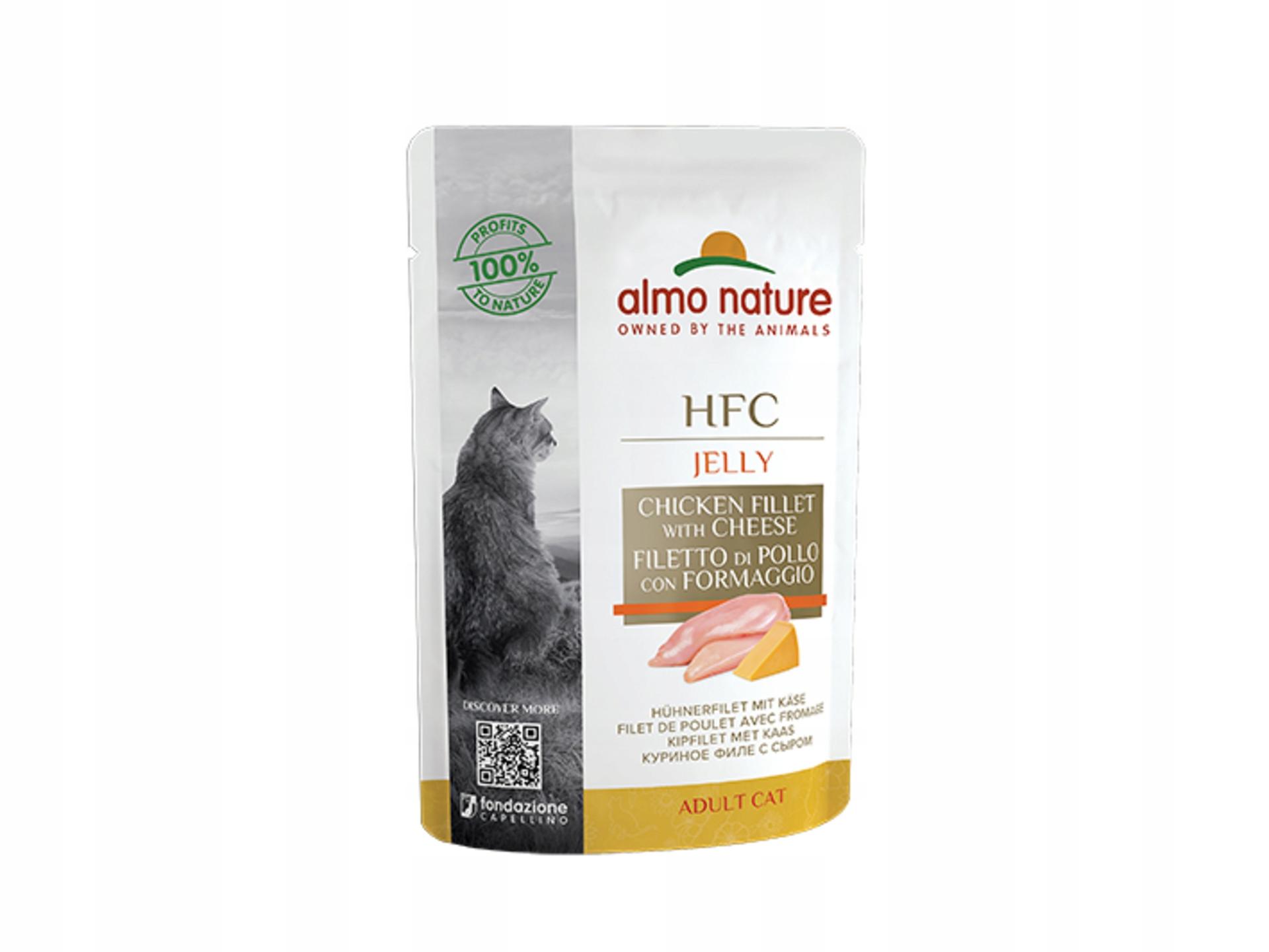 ALMO HFC JELLY KURCZAK/SER 55g ALMO HFC JELLY KURCZAK/SER 55g