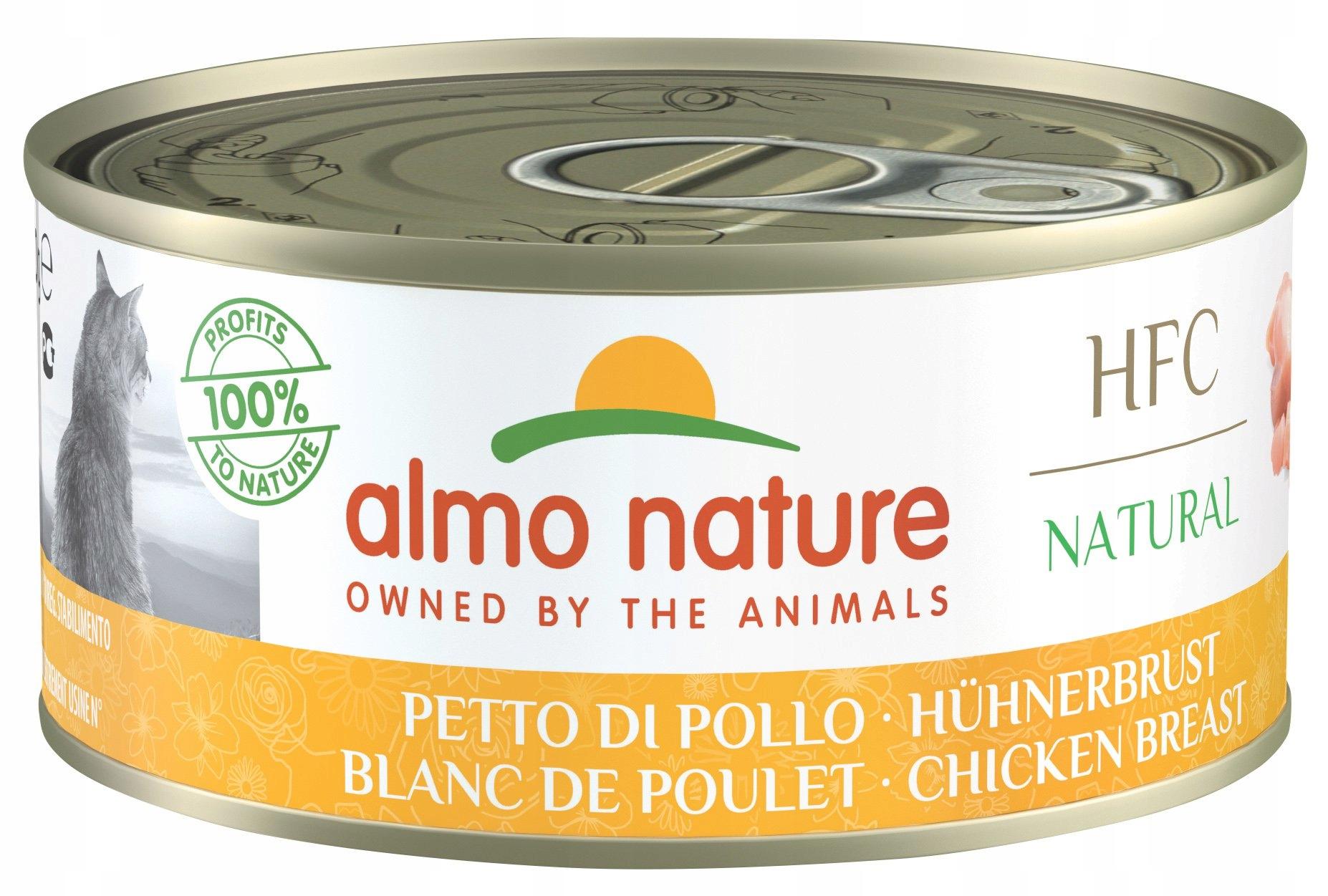 ALMO HFC-NATURAL PIERS KURCZAKA 150g ALMO HFC-NATURAL PIERS KURCZAKA 150g